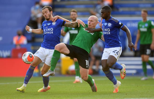 The Foxes played out a goalless draw with Brighton