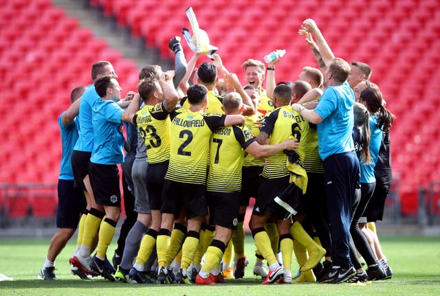 Harrogate Town are celebrating a stunning victory