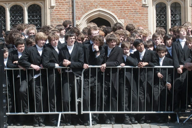 Queen Visits Eton
