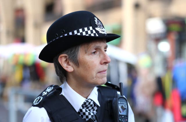 Metropolitan Police Commissioner Cressida Dick