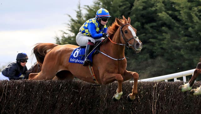 Jody Townend and Fox Watch clear the last