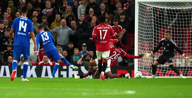 Pascal Gross hits the equaliser