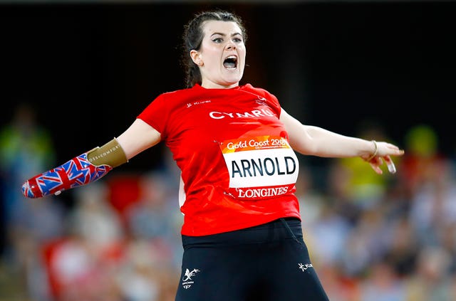 Hollie Arnold won gold at the Commonwealth Games in Australia in 2018