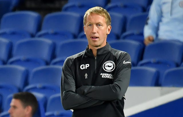 Graham Potter was left deflated by Brighton's defeat to Chelsea 