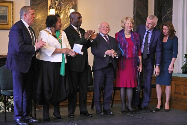 President Michael D Higgins visit to Birmingham