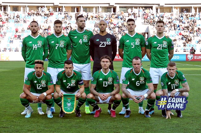 Republic of Ireland take on Georgia on Tuesday