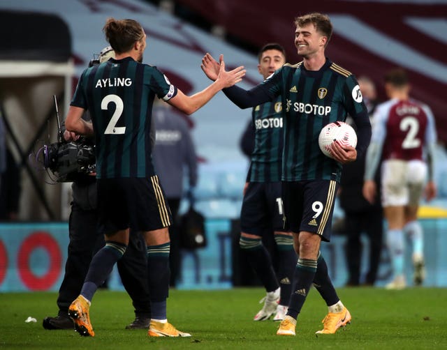 Patrick Bamford, right, scored a hat-trick when the two teams met in October