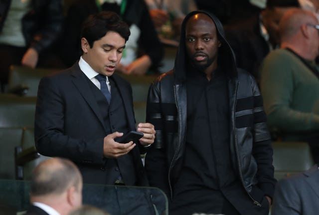 Youssouf Mulumbu was in the stands watching Celtic beat Suduva