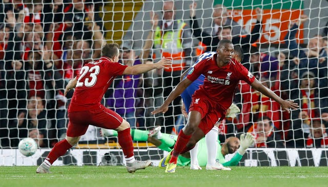 Daniel Sturridge (right) (PA)
