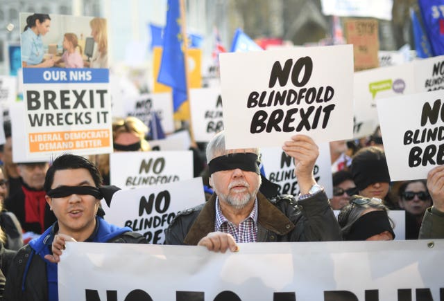 People's Vote protest