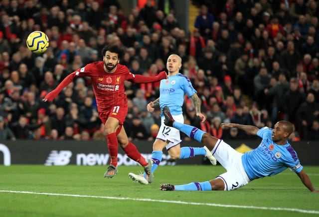 Liverpool hold a 20-point lead over nearest rivals Manchester City
