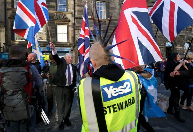 All Under One Banner counter protests