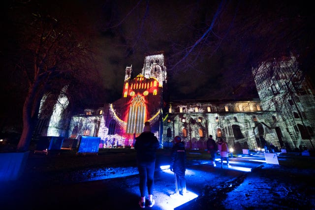 Lumiere Durham light festival 2019