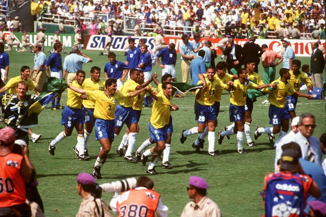 Brazil defeated Italy on penalties to win the 1994 World Cup final at the Rose Bowl.