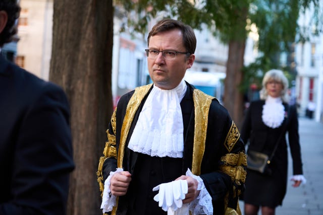 Mr Norris was appointed as Justice Secretary in July (Ben Bauer/PA)