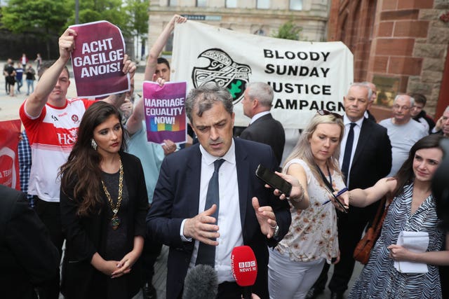 Julian Smith visits Northern Ireland