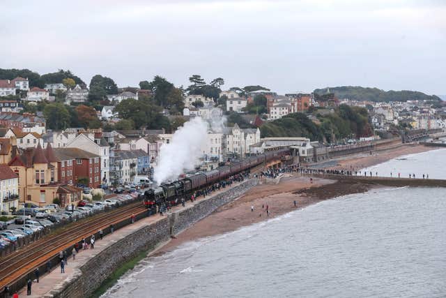 Flying Scotsman journey