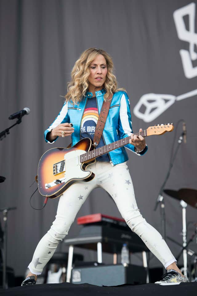 Sheryl Crow on stage