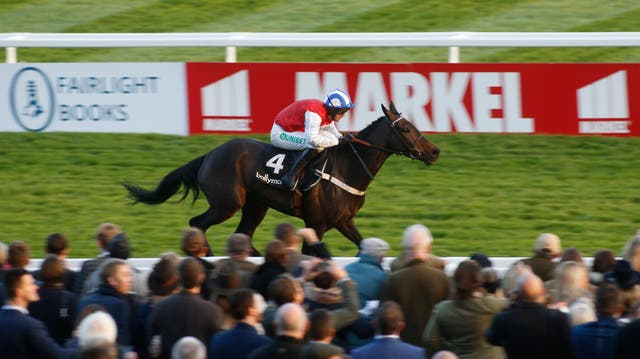 Nicky Henderson is hoping On The Blind Side can progress over fences