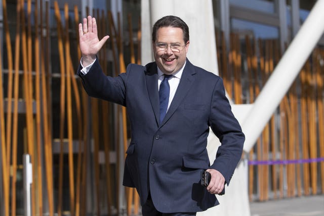 Newly elected MSPs arrive at Holyrood