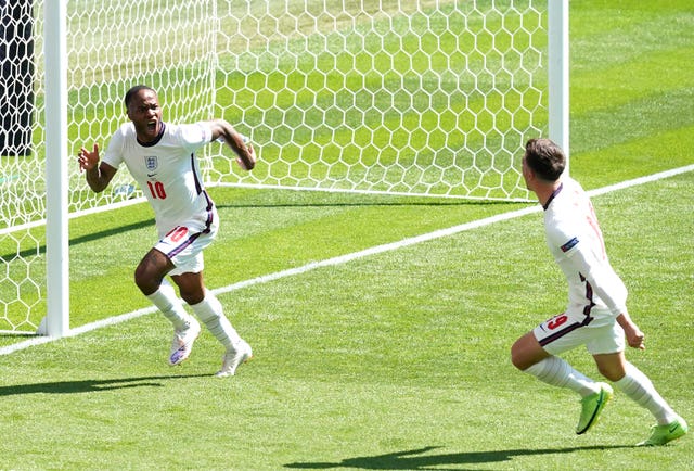 Raheem Sterling scores as England beat Croatia at Wembley