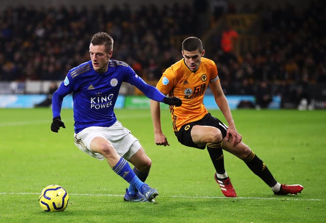 Jamie Vardy struggled to make an impact