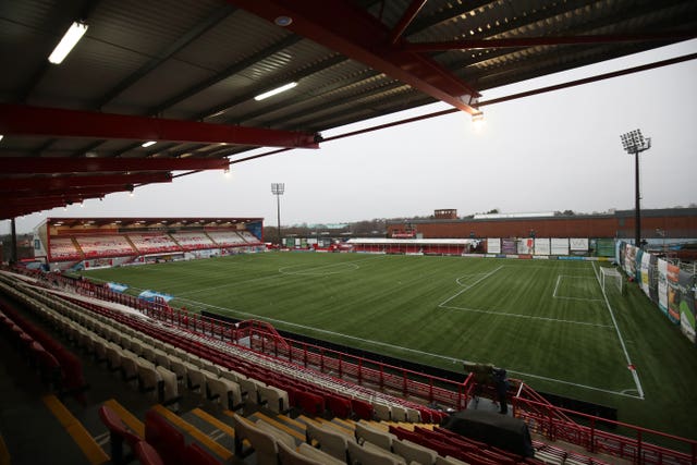 A general view of New Douglas Park
