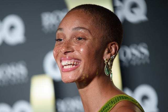 Adwoa Aboah arriving at the GQ Men of the Year Awards 2019