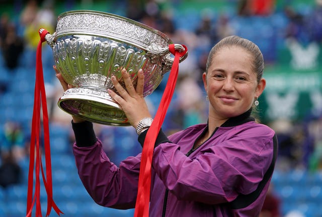 Latvia's Jelena Ostapenko