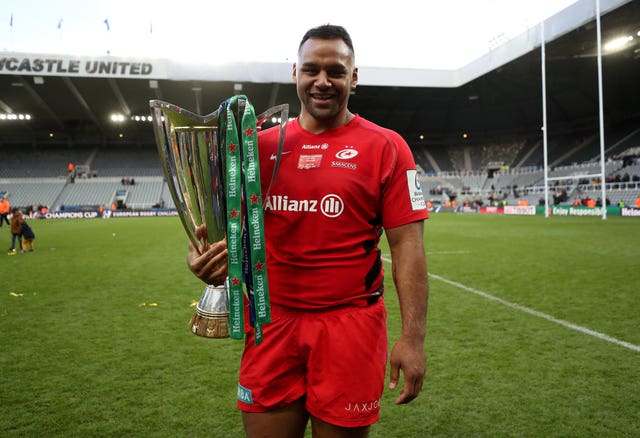 Billy Vunipola is on Saracens' roster