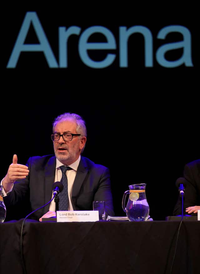 Manchester Arena incident - Kerslake Report