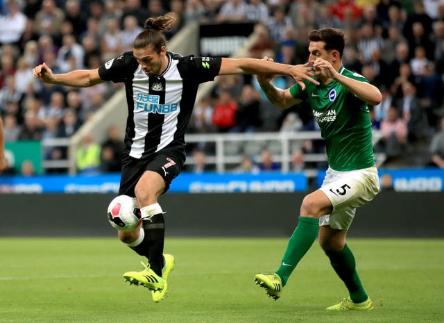 Fabian Schar rescues Newcastle from home defeat by Brighton