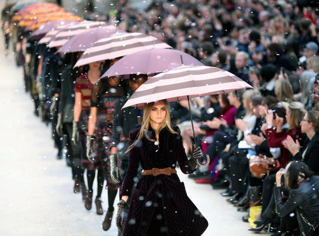 Burberry Prorsum Catwalk – London Fashion Week