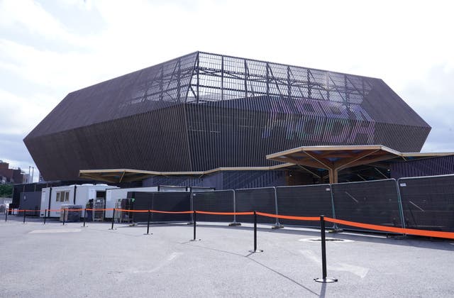 The Abba Voyage production is held at a special venue at Queen Elizabeth Olympic Park in east London