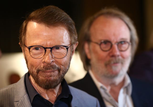 Bjorn Ulvaeus and Benny Andersson from Abba (Yui Mok/PA)