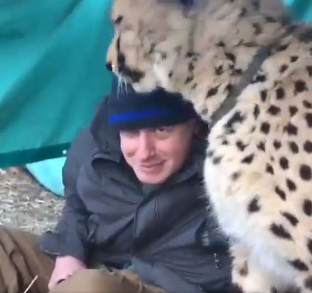 Boris Johnson meets Saba