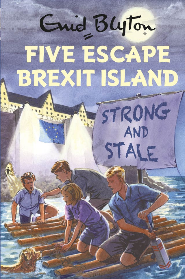 Enid Blyton For Grown Ups series