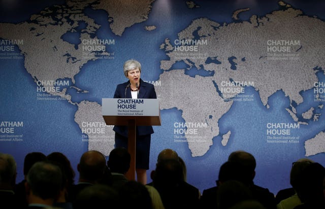 May speech on the state of politics