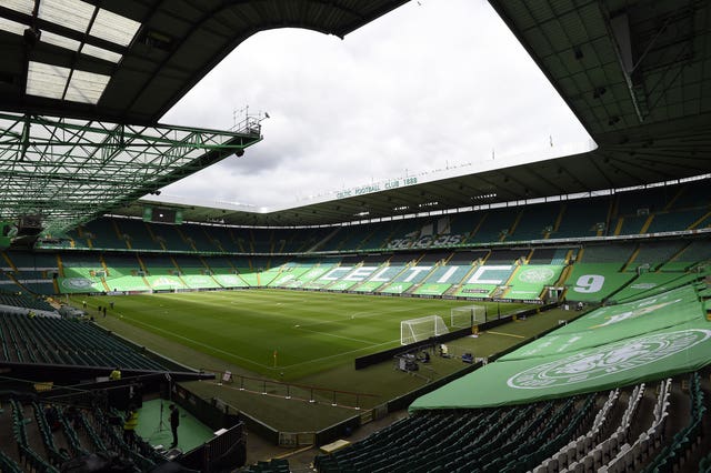 Parkhead will lie empty when the teams run out for Saturday's derby