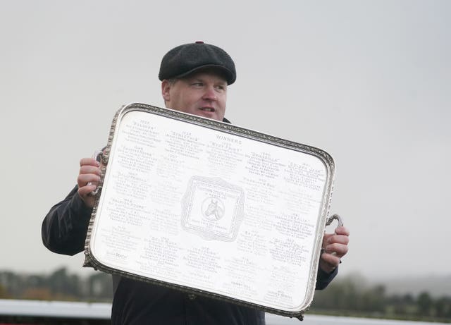 Gordon Elliott currently tops the Irish trainers' championship