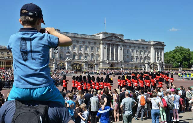 Tourists to the UK
