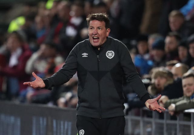 Daniel Stendel wished Hearts all the best