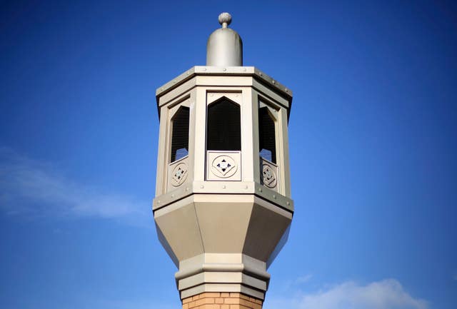 East London Mosque stock