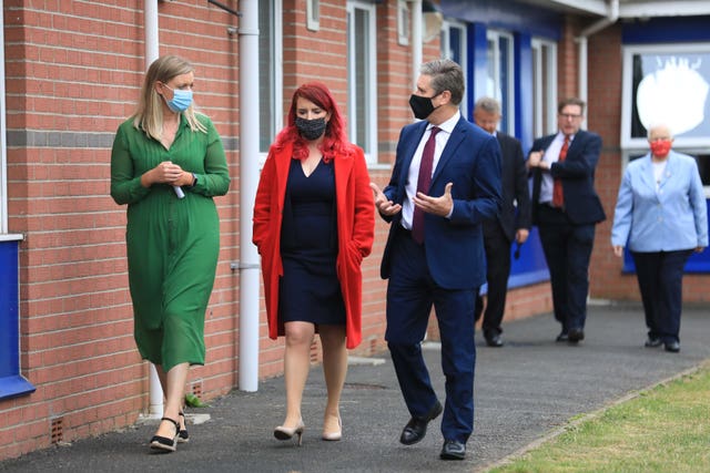 Keir Starmer visit to Belfast