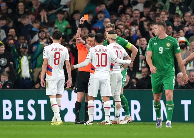 Republic of Ireland v Armenia – 2026 FIFA World Cup European Qualifiers – Group F – Aviva Stadium