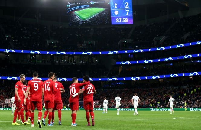 Tottenham were embarrassed on home soil