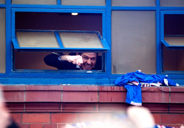 Gerrard has led Rangers back to the top of Scottish football