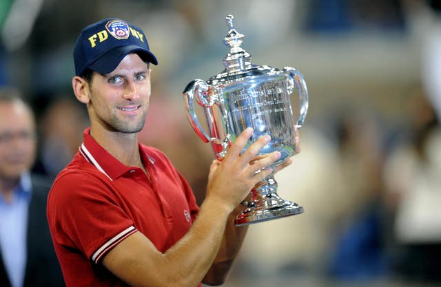 Djokovic lifted the US Open trophy in 2011
