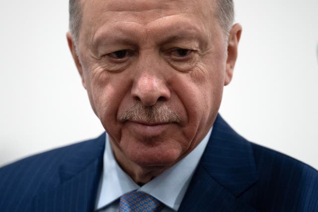 Turkish President Rece Tayyip Erdogan