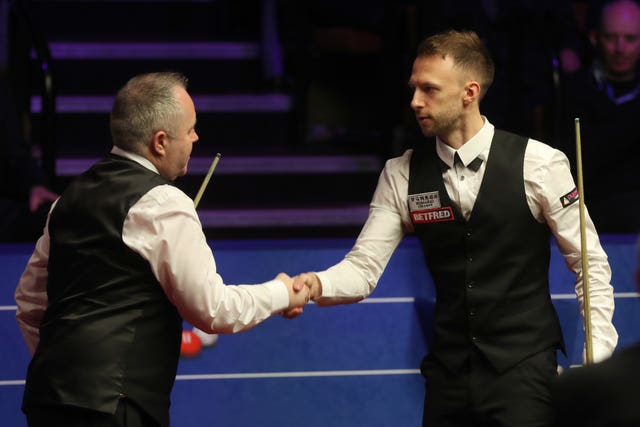 Judd Trump was in astonishing form against John Higgins